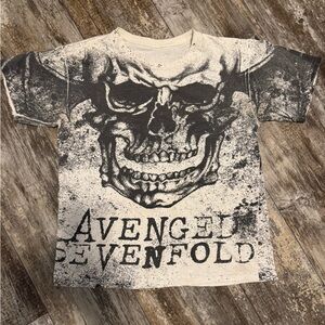 Awesome vintage avenged sevenfold Tee